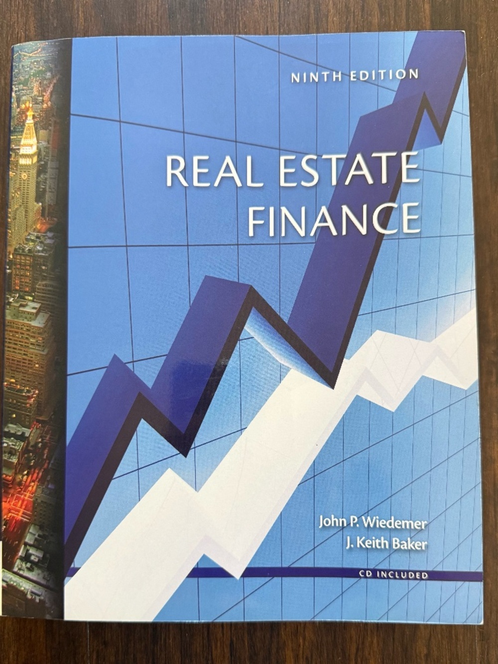 Real Estate Finance 9th Ed Textbook Book + CD, Wiedemer & Baker, 2009